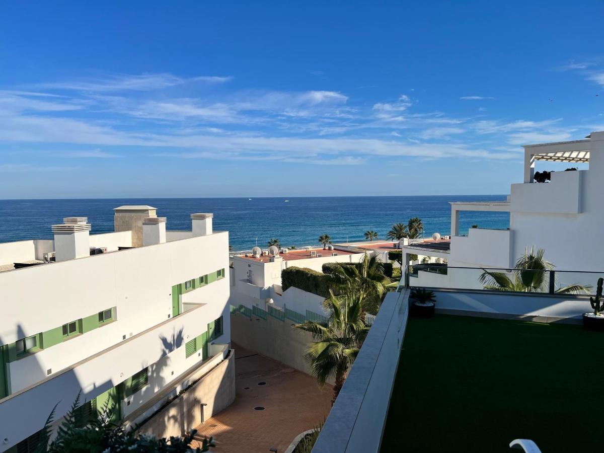 Lovely New Luxery Beach Apartment In Mojacar Playa Next To The Best Beach ภายนอก รูปภาพ